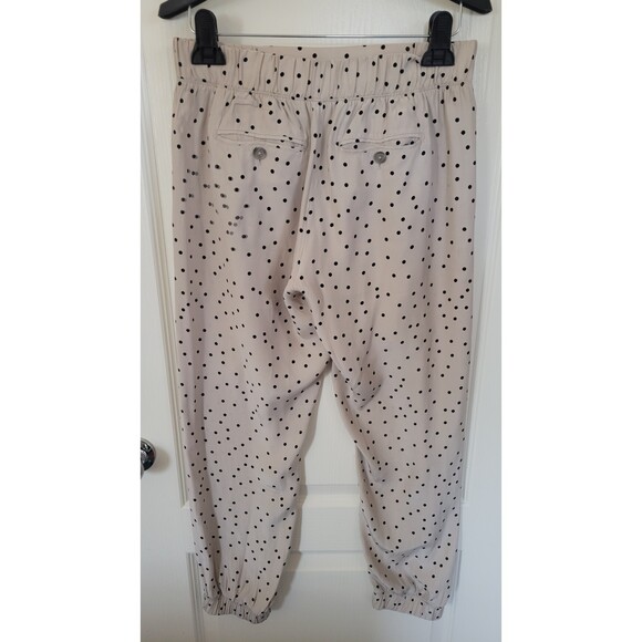 ATM Anthony Thomas Melillo Polka-Dot Silk Cropped Pants - Picture 2 of 8